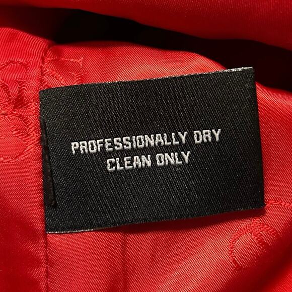 Guess Peacoat Women's Red 60% Wool Jacket‎ Double Breasted Coat - Picture 6 of 10